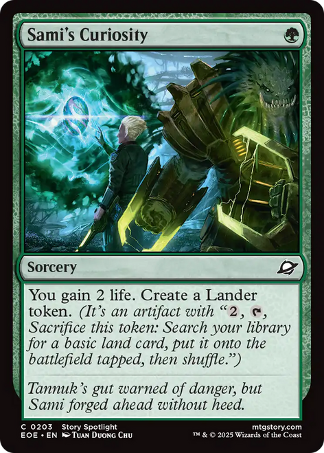 Sami's Curiosity (Foil)