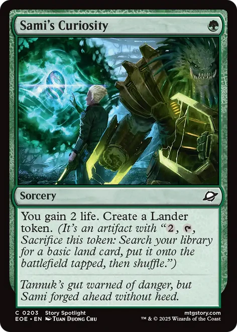 Sami's Curiosity (Foil)