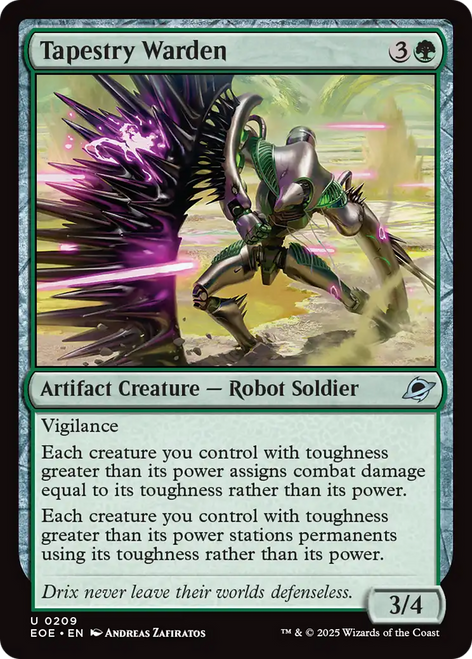 Tapestry Warden (Foil)