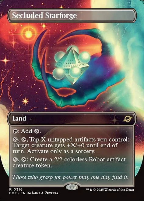 Secluded Starforge (Borderless Art)
