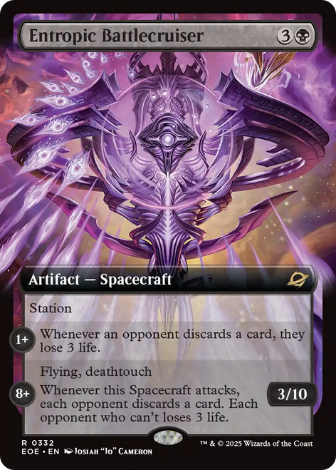 Entropic Battlecruiser (Extended Art)