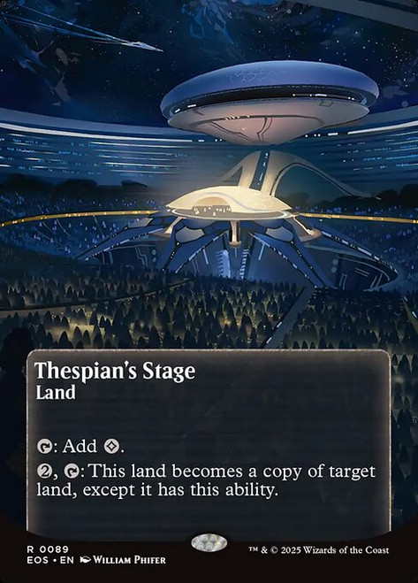 Thespian's Stage (Poster Stellar Sights)