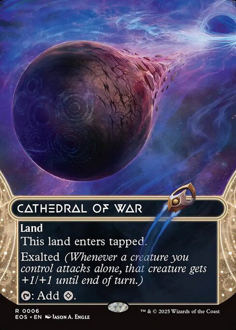 Cathedral of War (Borderless Stellar Sights Foil)