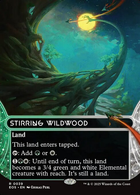 Stirring Wildwood (Borderless Stellar Sights Foil)