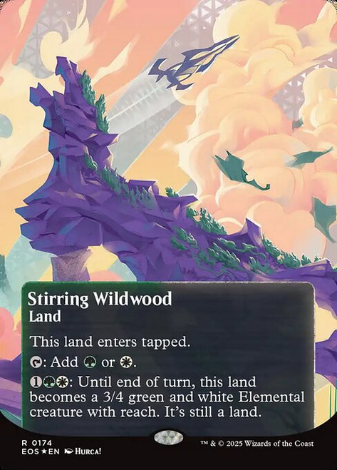 Stirring Wildwood (Poster Stellar Sights Galaxy Foil)