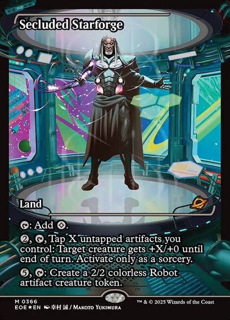 Secluded Starforge (Japanese Showcase Foil)