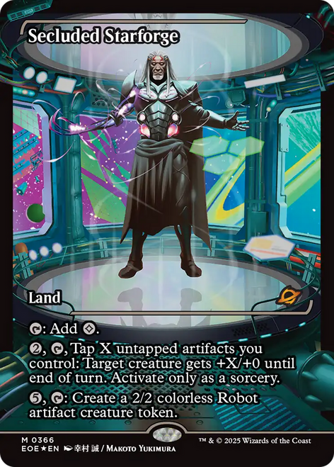 Secluded Starforge (Japanese Showcase Foil)
