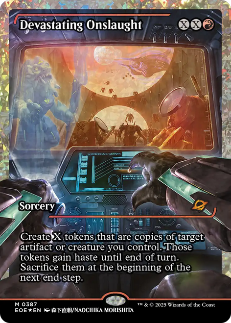 Devastating Onslaught (Japanese Showcase Fracture Foil)