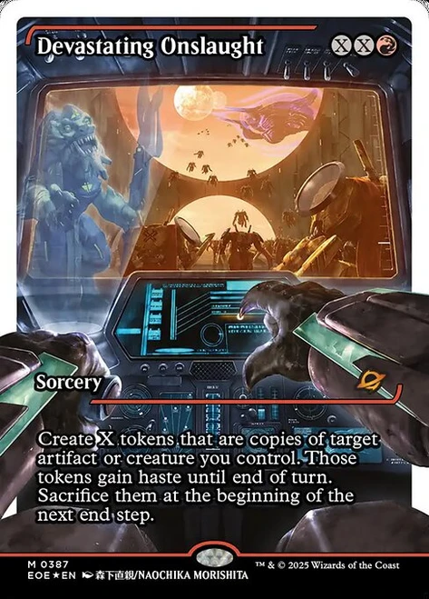 Devastating Onslaught (Japanese Showcase Fracture Foil)