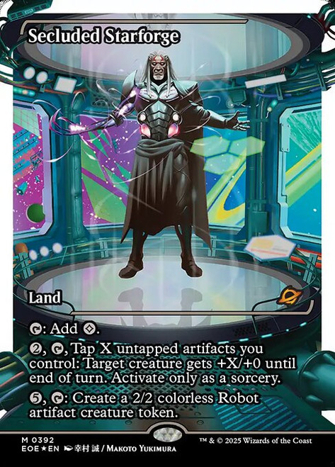 Secluded Starforge (Japanese Showcase Fracture Foil)