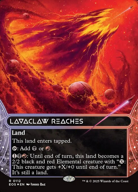 Lavaclaw Reaches (Borderless Stellar Sights Galaxy Foil)