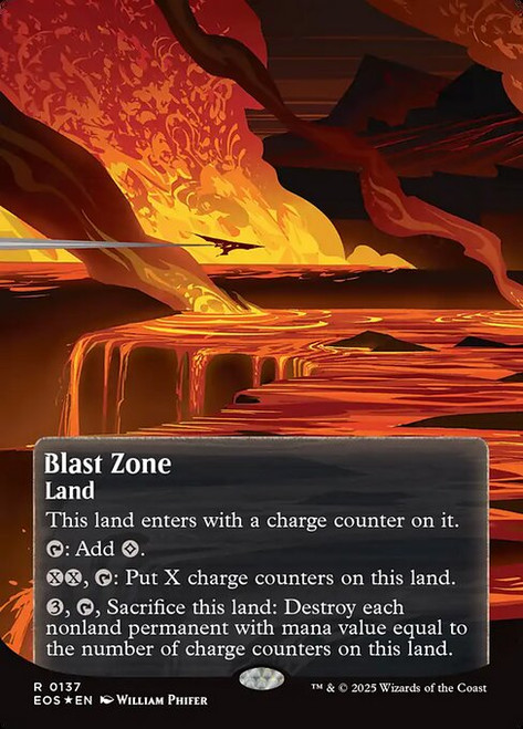 Blast Zone (Poster Stellar Sights Galaxy Foil)