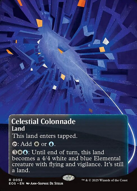 Celestial Colonnade (Poster Stellar Sights Foil)