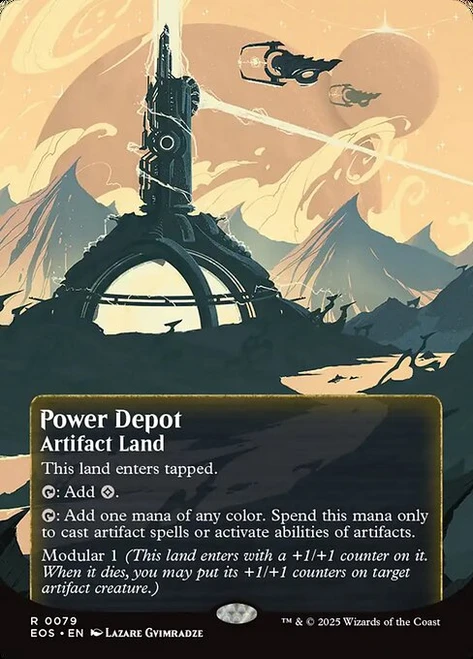 Power Depot (Poster Stellar Sights Foil)