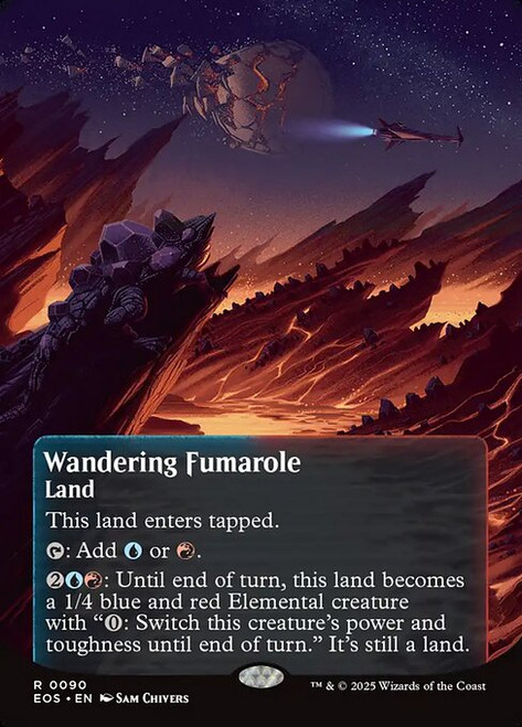Wandering Fumarole (Poster Stellar Sights Foil)