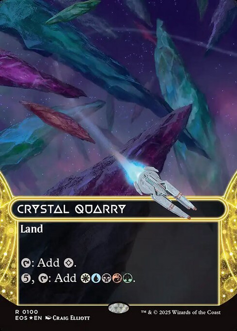 Crystal Quarry (Borderless Stellar Sights Galaxy Foil)
