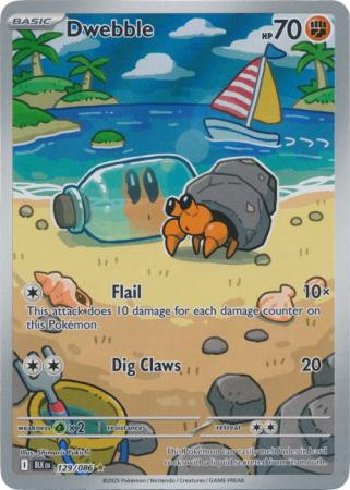 SV Black Bolt 129/086 Dwebble (Illustration Rare)