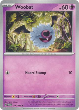 SV White Flare 036/086 Woobat
