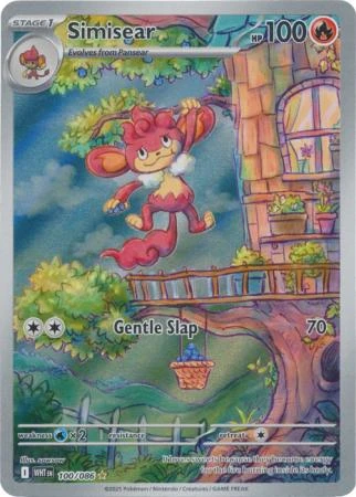 SV White Flare 100/086 Simisear (Illustration Rare)