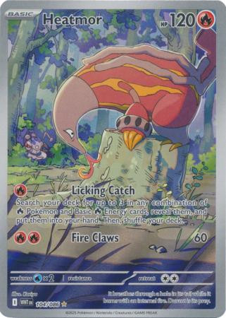 SV White Flare 104/086 Heatmor (Illustration Rare)