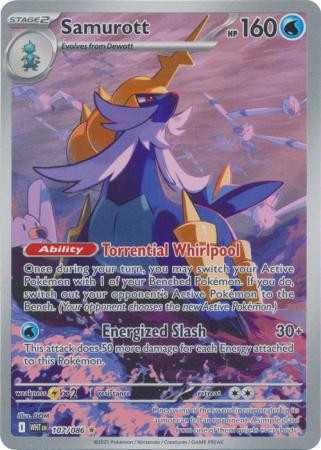 SV White Flare 107/086 Samurott (Illustration Rare)