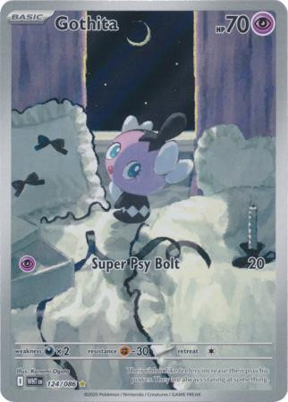 SV White Flare 124/086 Gothita (Illustration Rare)