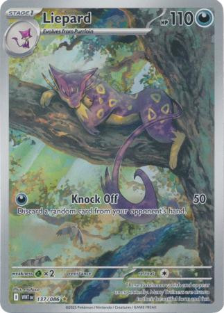 SV White Flare 137/086 Liepard (Illustration Rare)