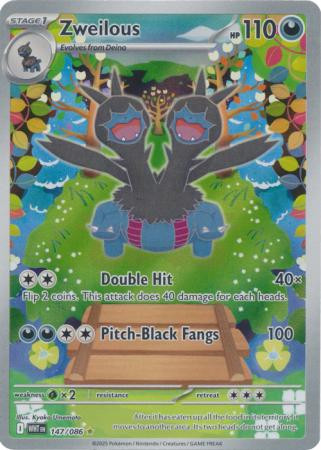 SV White Flare 147/086 Zweilous (Illustration Rare)