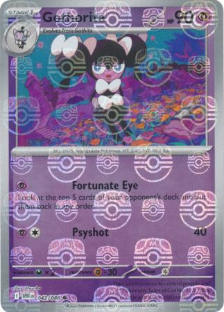 SV White Flare 042/086 Gothorita (MASTER BALL Reverse Holo)