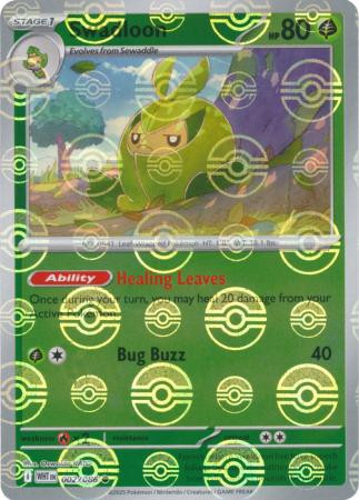 SV White Flare 002/086 Swadloon (POKE BALL Reverse Holo)