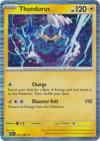 SV Black Bolt 033/086 Thundurus (Tinsel Holo)