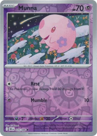 SV Black Bolt 035/086 Munna (Reverse Holo)