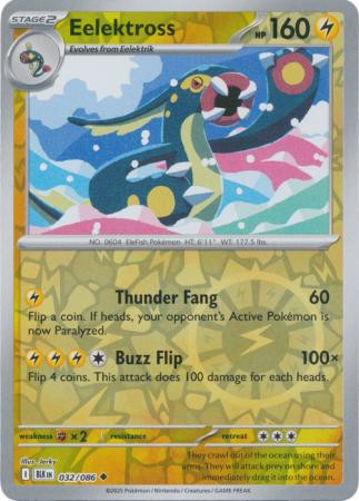 SV Black Bolt 032/086 Elektross (Reverse Holo)
