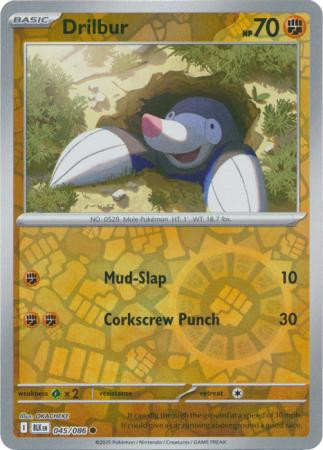SV Black Bolt 045/086 Drilbur (Reverse Holo)