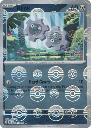 SV Black Bolt 061/086 Klink (POKE BALL Reverse Holo)
