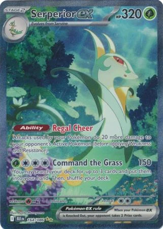 SV Black Bolt 164/086 Serperior ex (Special Illustration Rare Full Art)