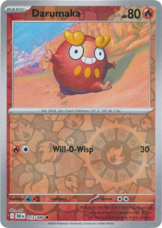SV Black Bolt 013/086 Darumaka (Reverse Holo)