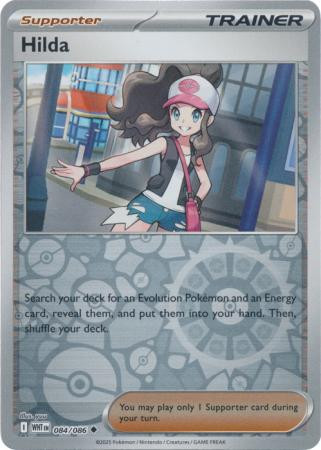 SV White Flare 084/086 Hilda (Reverse Holo)
