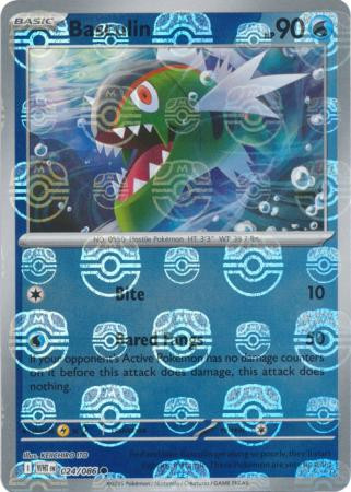 SV White Flare 024/086 Basculin (MASTER BALL Reverse Holo)