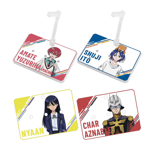 Action Base 7 (Clear) & Mobile Suit Gundam GQuuuuuuuX Sticker Set
