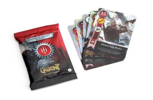 Gwent Legendary Ballad Foil Cards - Monsters Edition