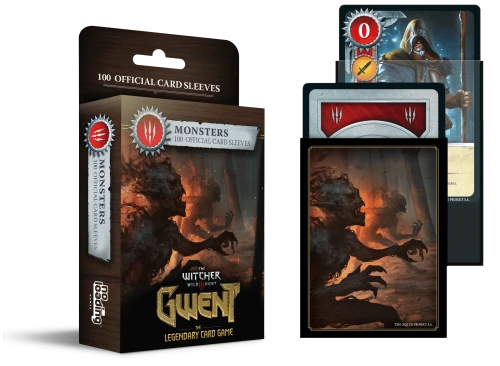 Gwent Monsters Card Sleeves (100) – Official Faction Design