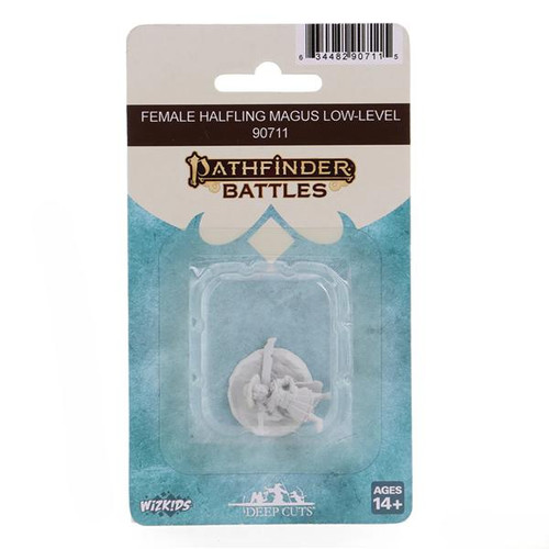 Pathfinder Battles Deep Cuts - Halfling Female Magus Low-Level (90711)
