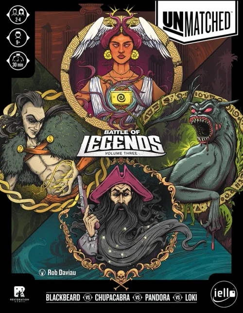 Unmatched: Battle of Legends, Volume Three