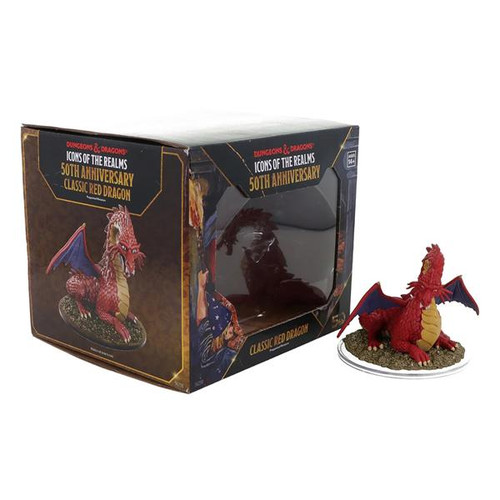 D&D Icons of the Realms: 50th Anniversary - Classic Red Dragon
