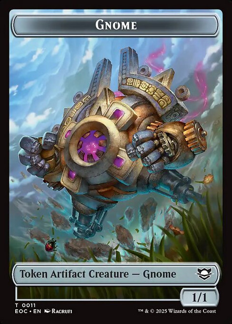 Edge of Eternities Commander - Gnome Token