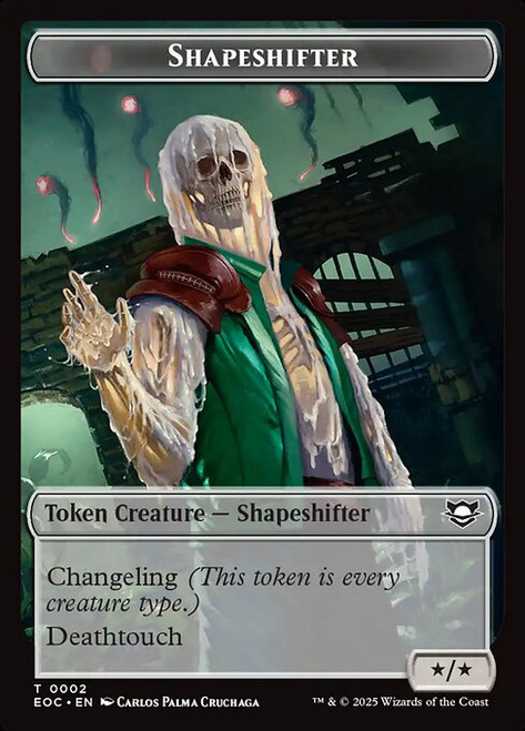 Edge of Eternities Commander - Shapeshifter Token (Foil)