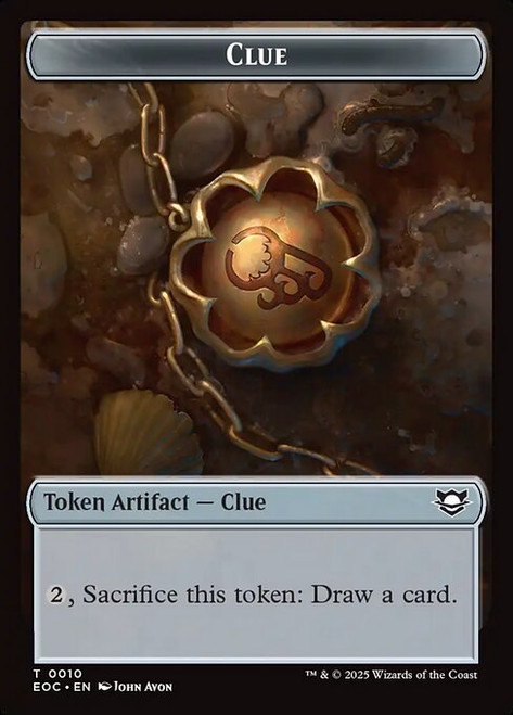 Edge of Eternities Commander - Clue Token (Foil)
