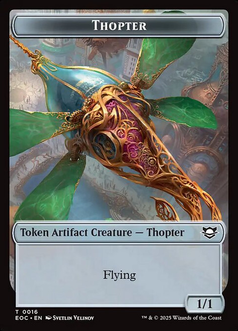 Edge of Eternities Commander - Thopter Token (Foil)