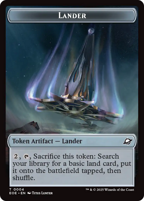 Edge of Eternities - Lander (#4) Token